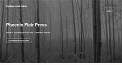 Desktop Screenshot of phoenixflairpress.com