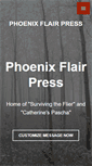 Mobile Screenshot of phoenixflairpress.com
